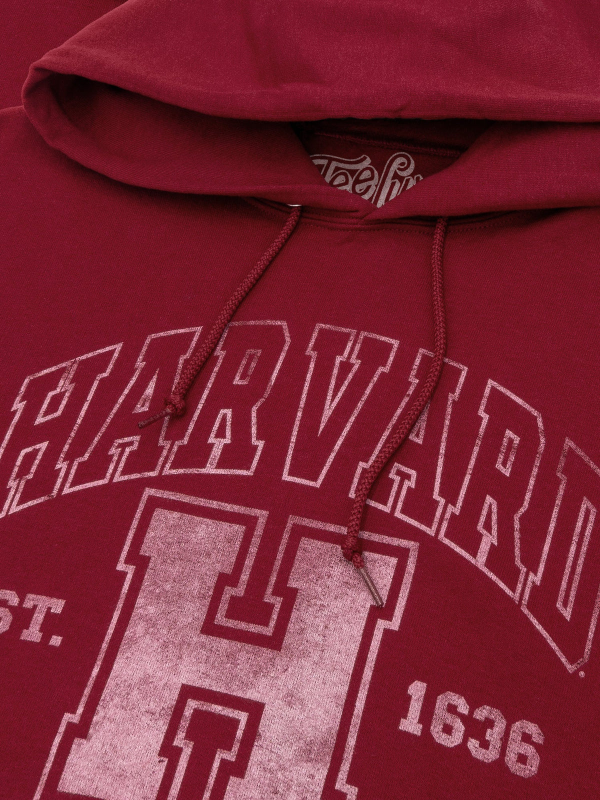 Harvard Athletic Department Pullover Hooded Sweashirt - Crimson