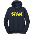 SPAM Logo Hooded Sweatshirt - Navy Blue