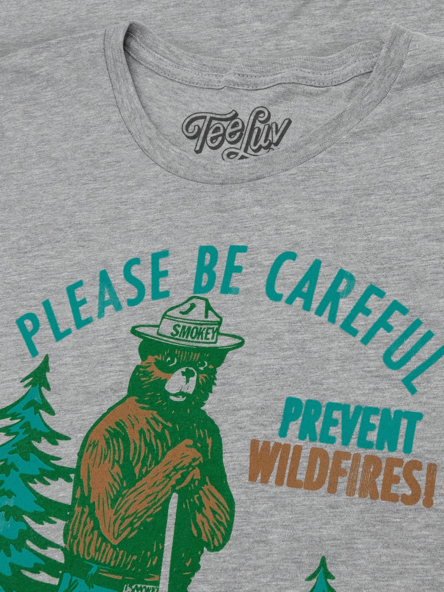 Smokey Bear Prevent Wildfires - Women's Scoopneck
