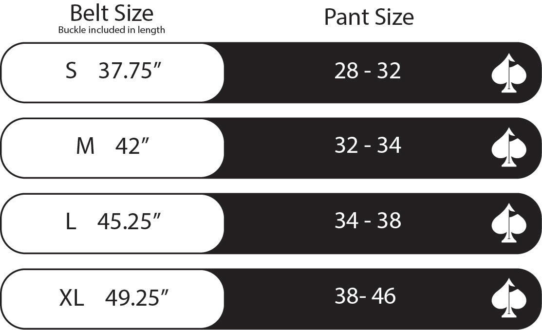 Pins Golf Belt - Orange
