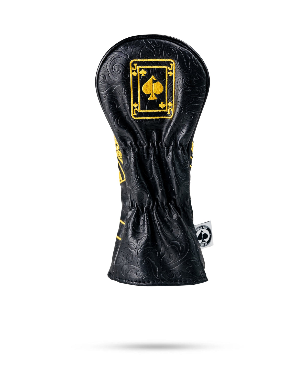 Black/Gold Jack of Spades - Hybrid Headcover