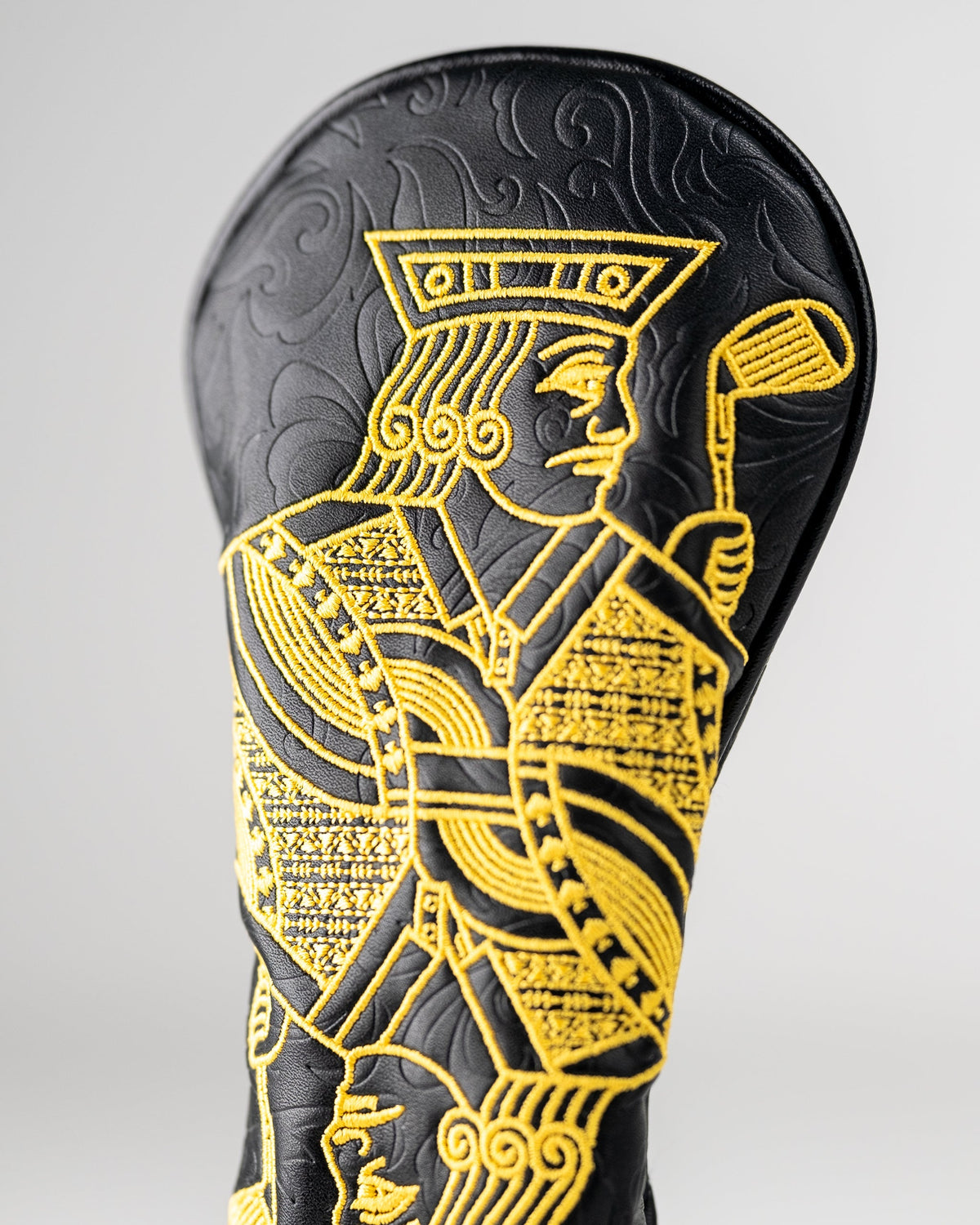 Black/Gold Jack of Spades - Hybrid Headcover