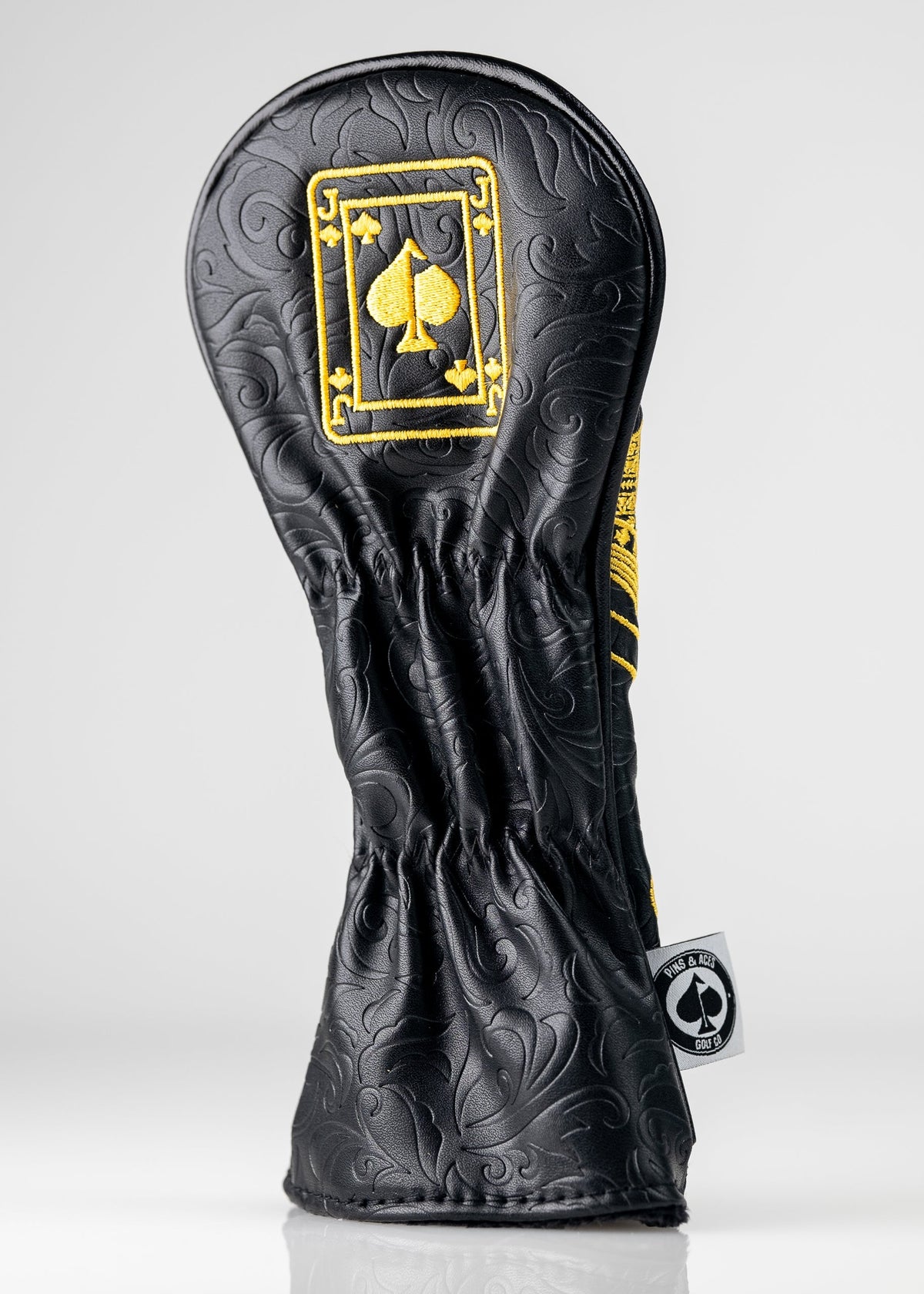 Black/Gold Jack of Spades - Hybrid Headcover