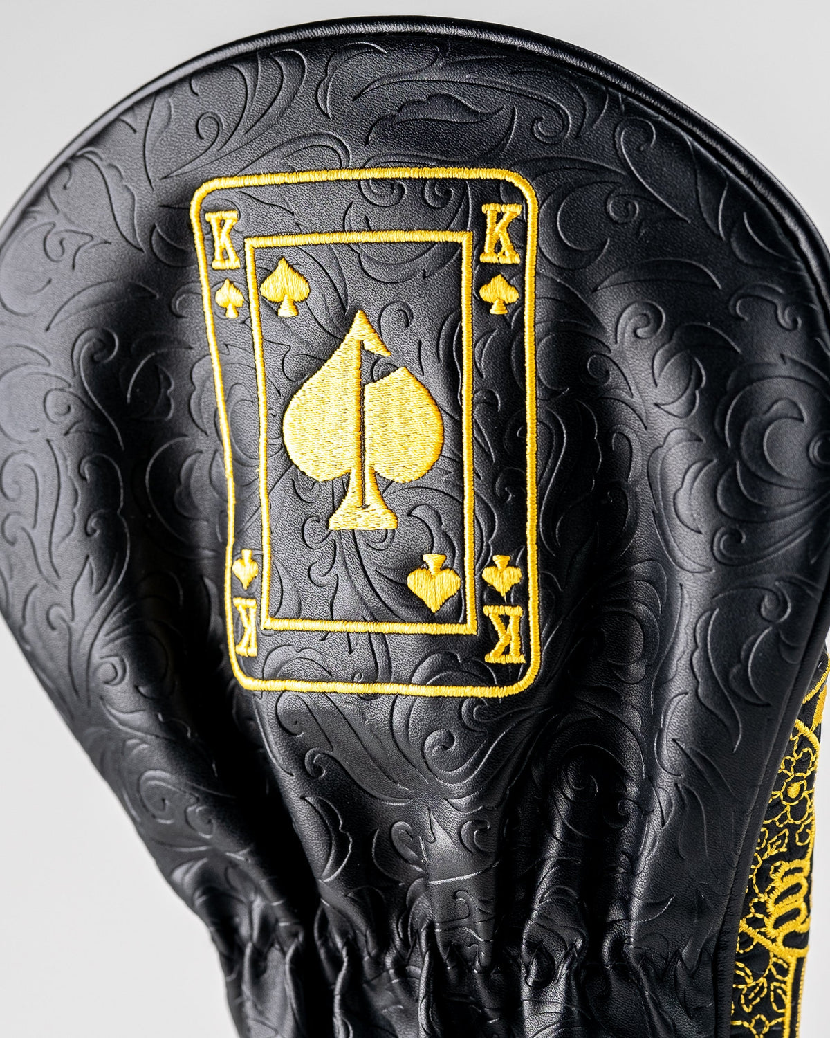 Black/Gold King of Spades - Driver Headcover