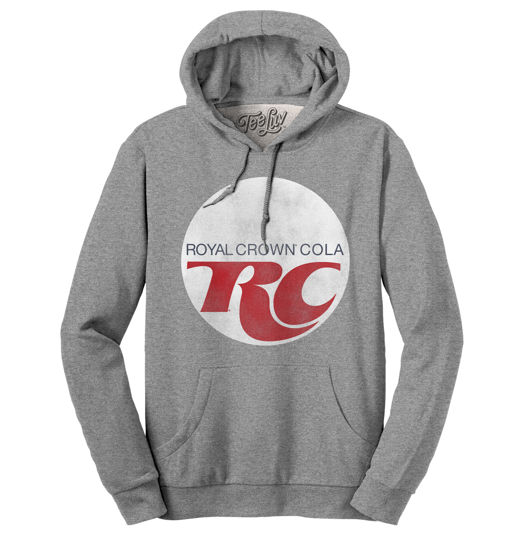 Royal Crown Cola Hooded Sweatshirt - Oxford Gray