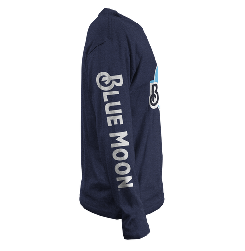Blue Moon Long Sleeve T-Shirt - Navy