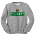 Mickey's Fine Malt Liquor Beer Sweatshirt - Gray