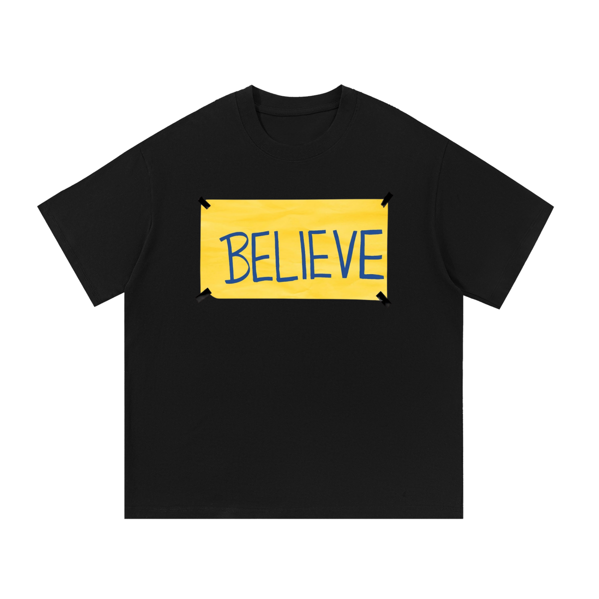 Ted Lasso Shirt Believe Sign Blue White Black UNISEX | 100% Cotton USA SHIPPING | AFC Richmond