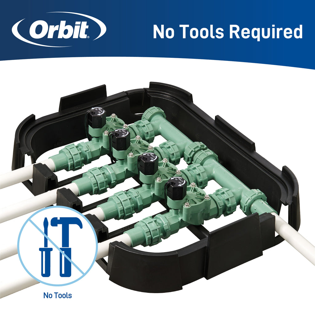 3-Valve Preassembled Manifold with PVC Adapters 57253