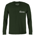Coors Banquet Long Sleeve Beer Logo T-Shirt - Forest Green