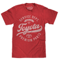 Toyota Service Department T-Shirt - Heather Red