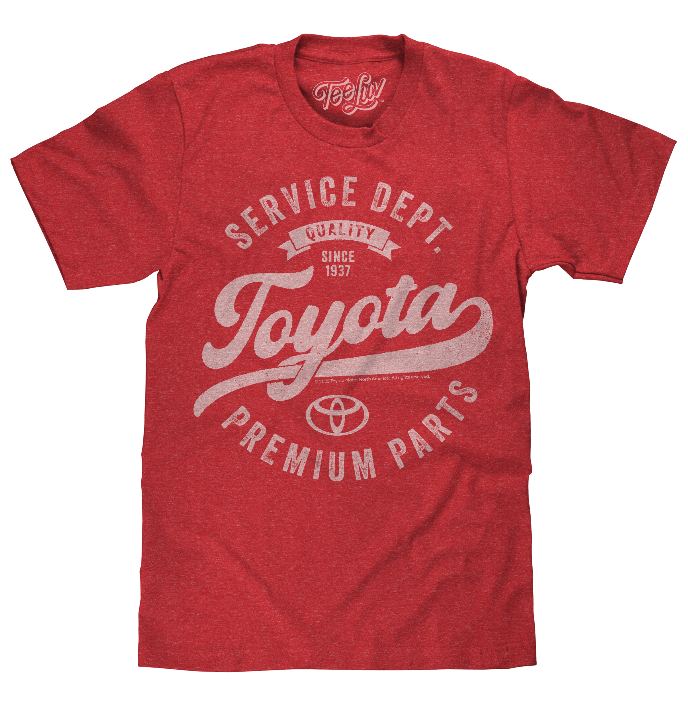 Toyota Service Department T-Shirt - Heather Red