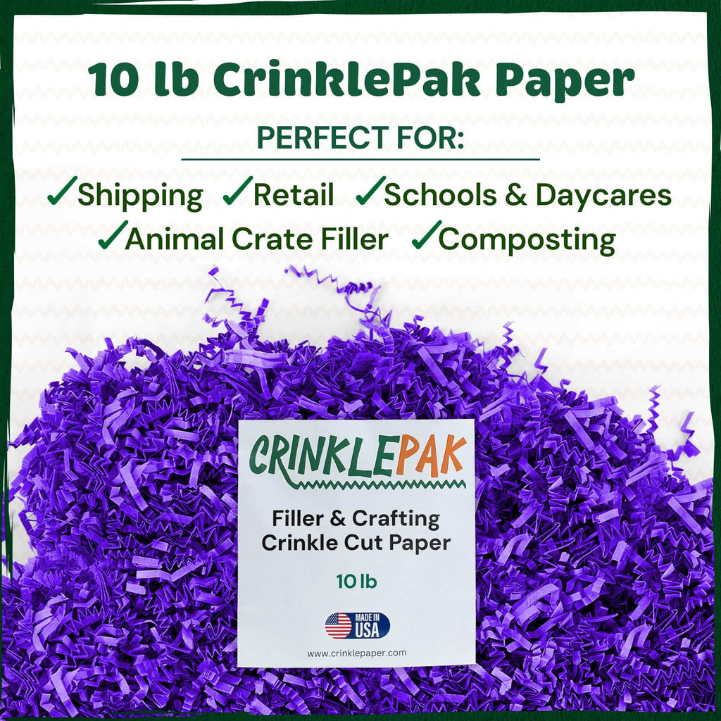 10lb Purple Crinkle Paper