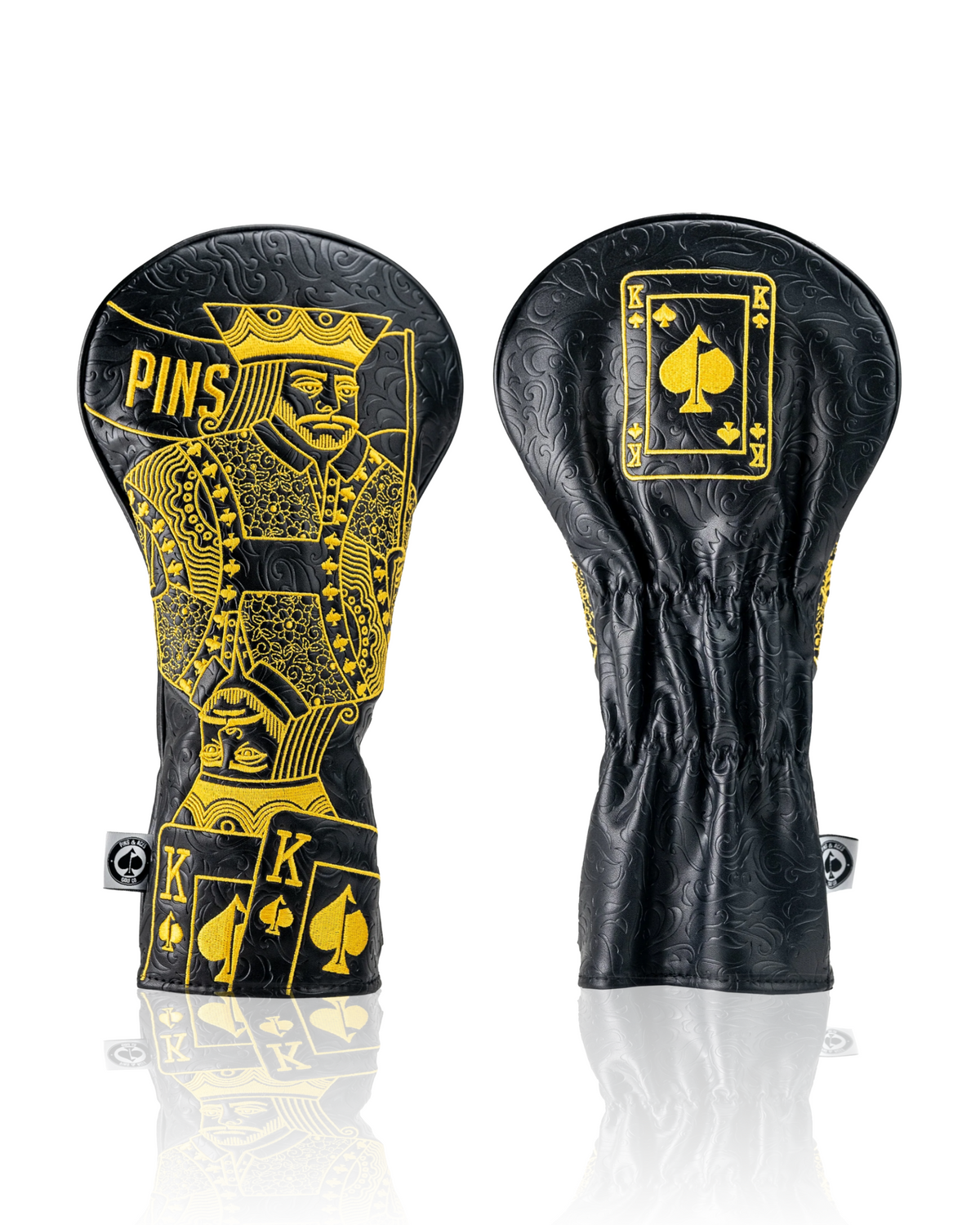 Black/Gold King of Spades - Driver Headcover