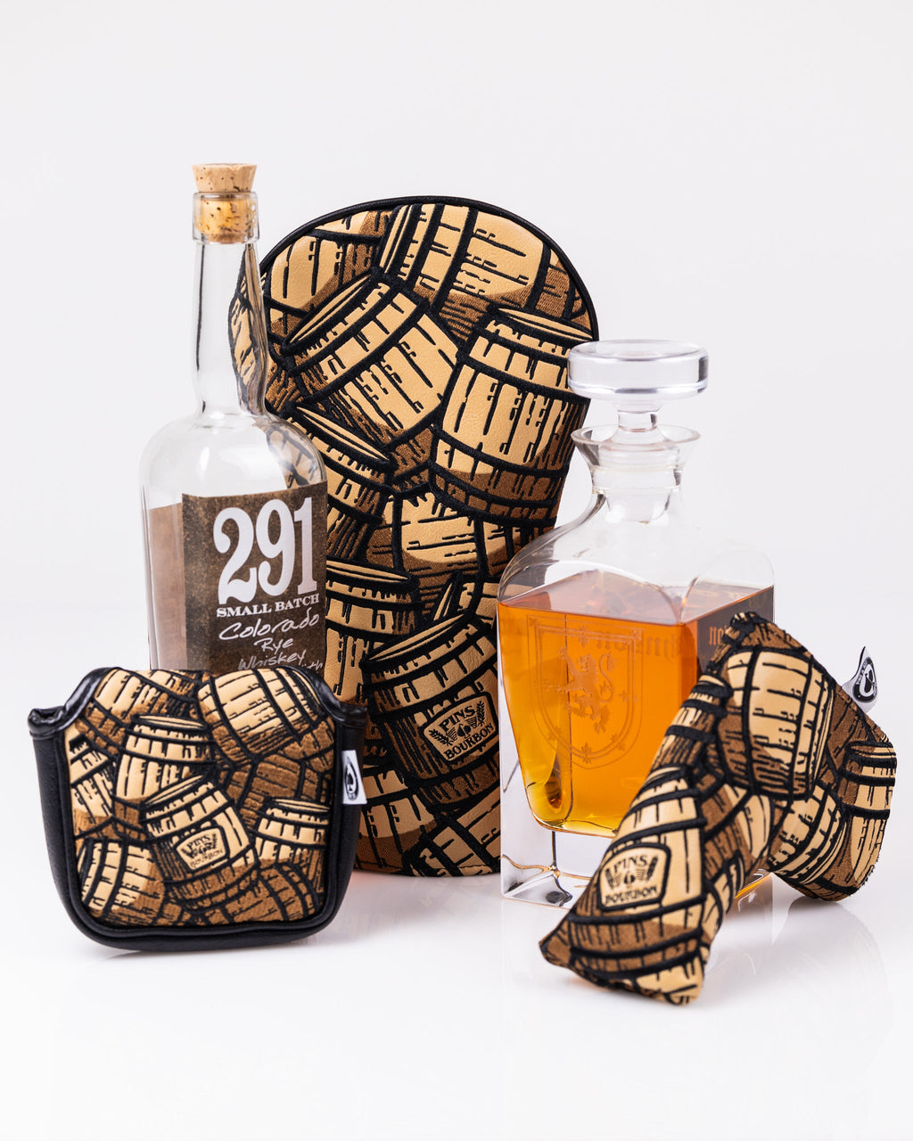 Bourbon Barrel Blade Putter Cover