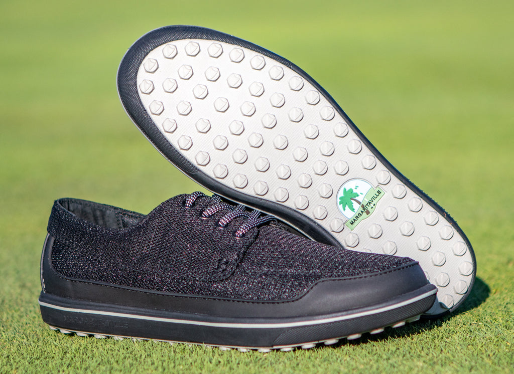 Margaritaville Men's Gimme Black/Grey Golf Shoe
