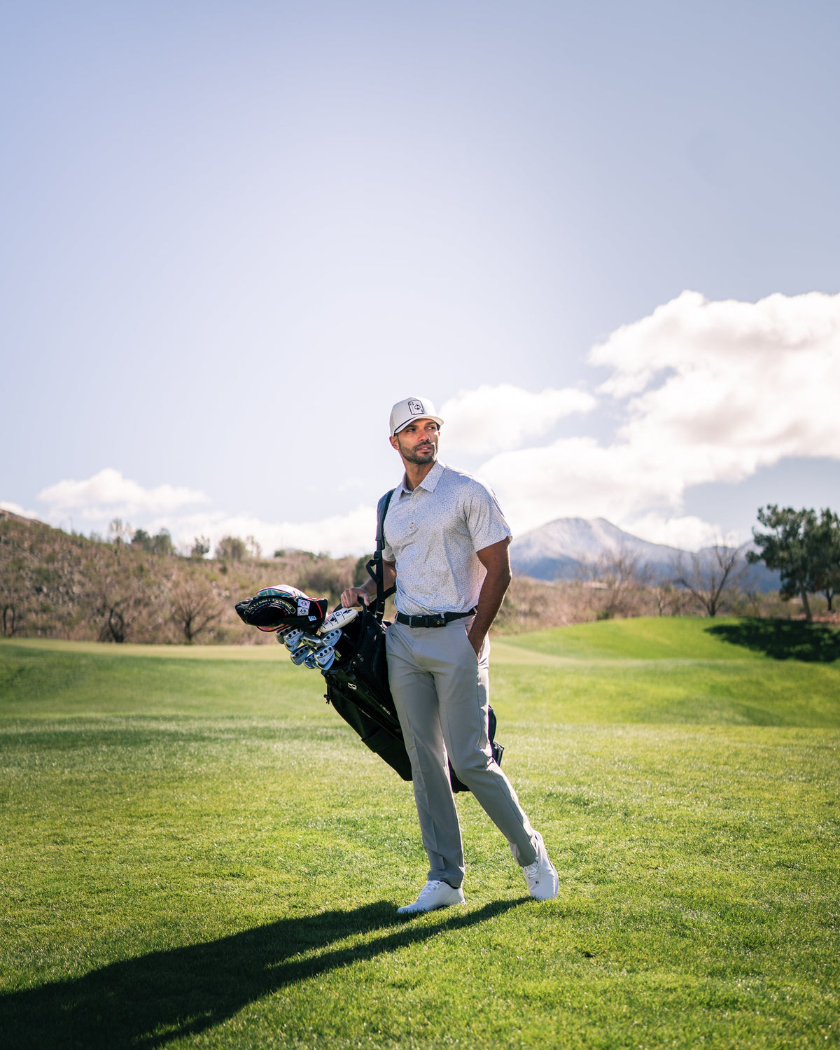 Man's Best Friend Light Golf Polo