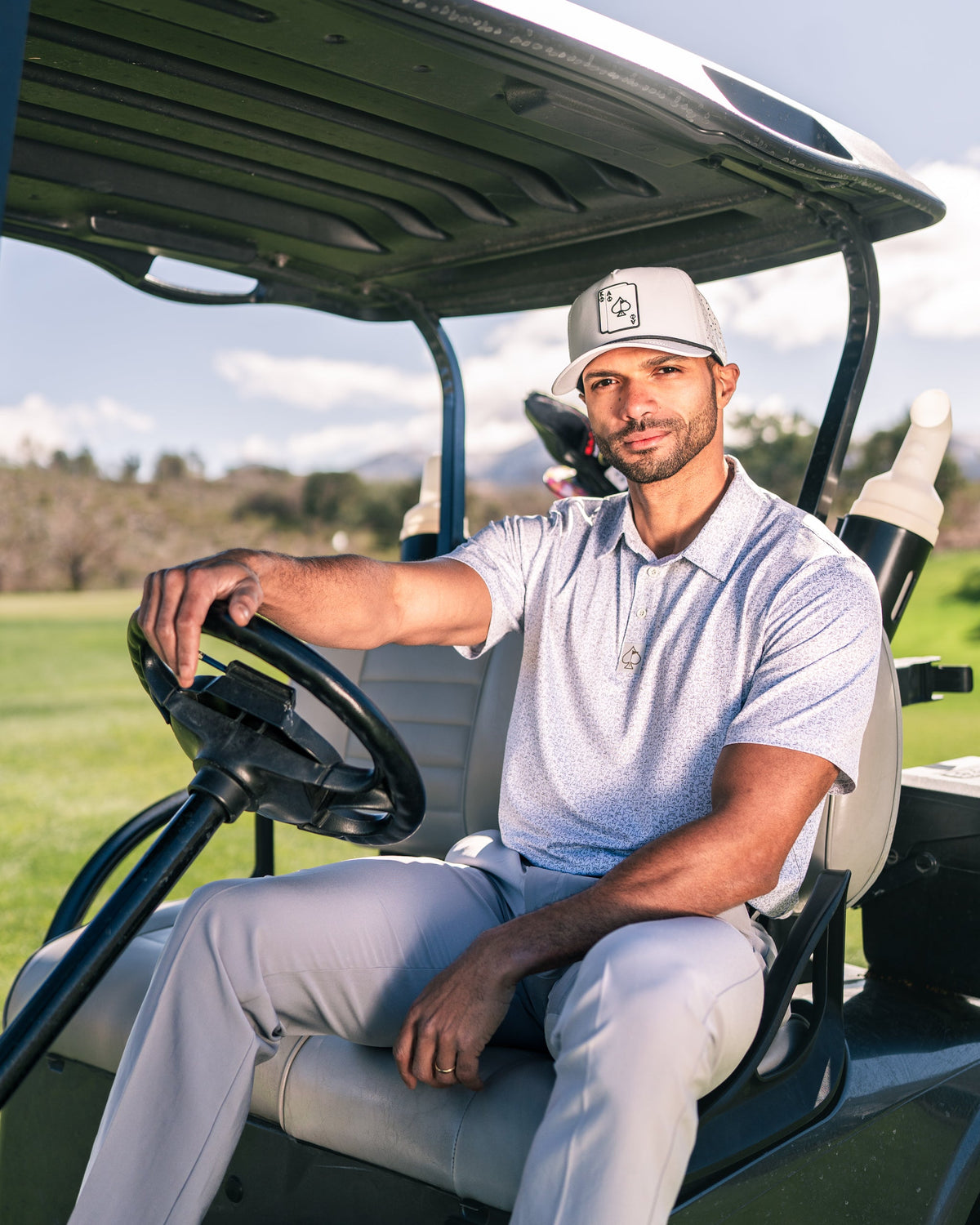 Man's Best Friend Light Golf Polo
