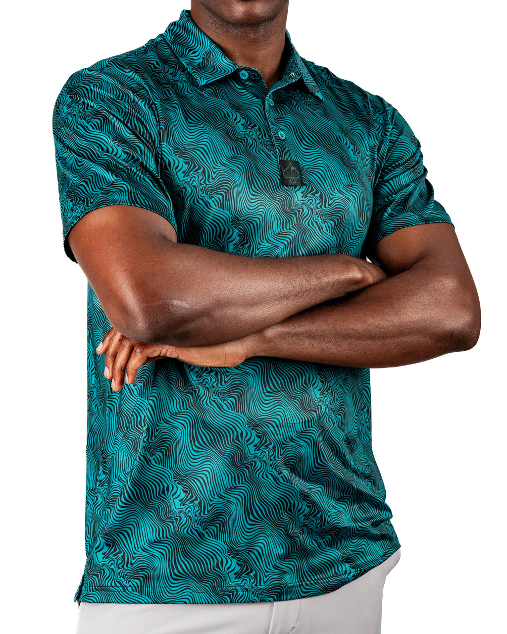 Electric Current Golf Polo