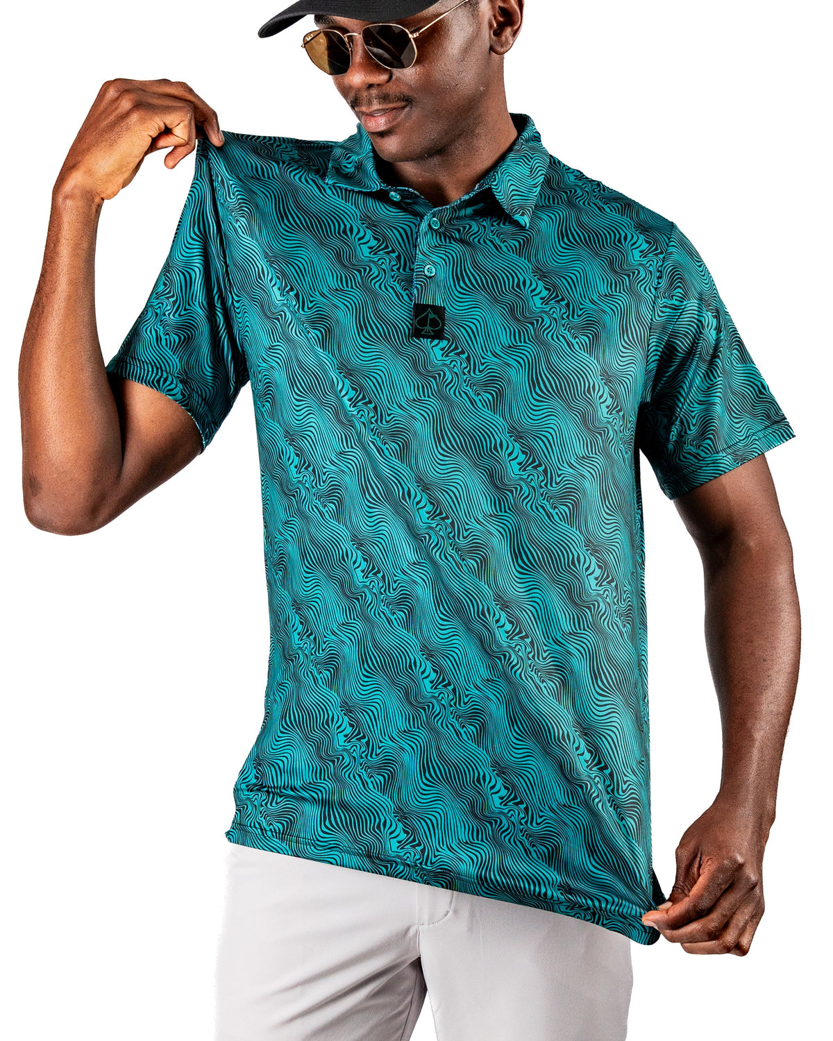 Electric Current Golf Polo