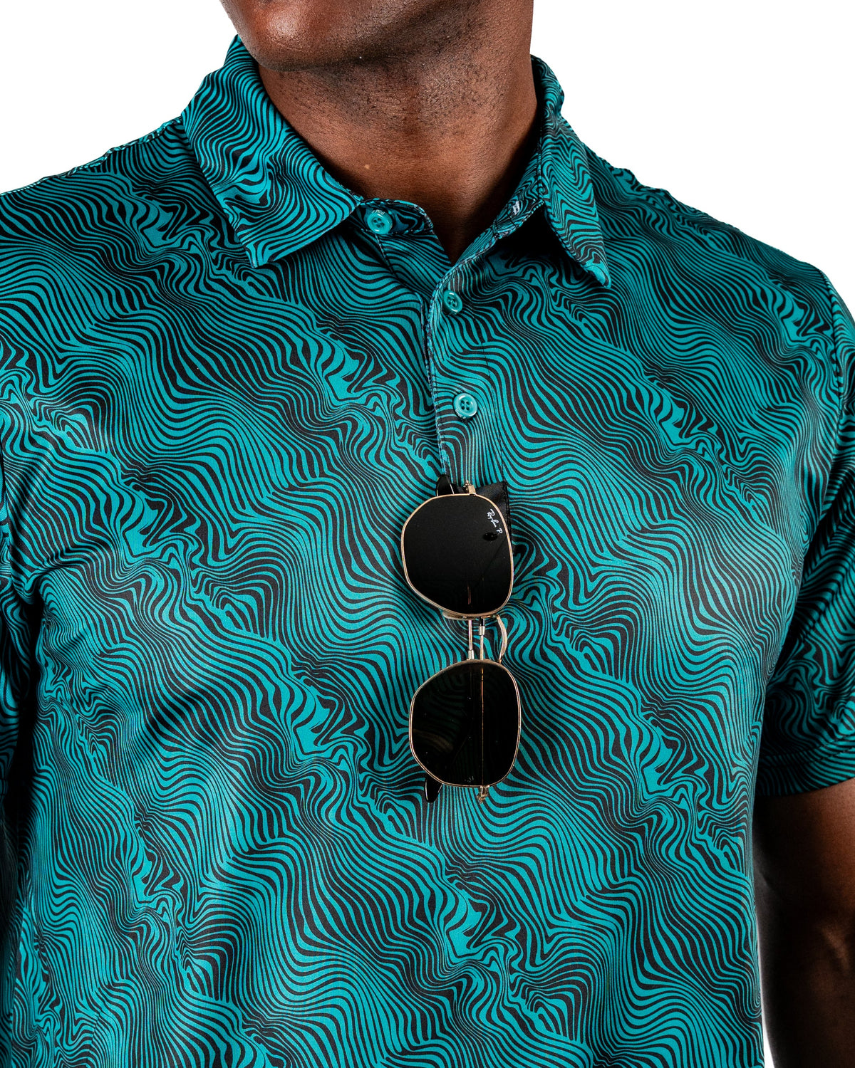 Electric Current Golf Polo