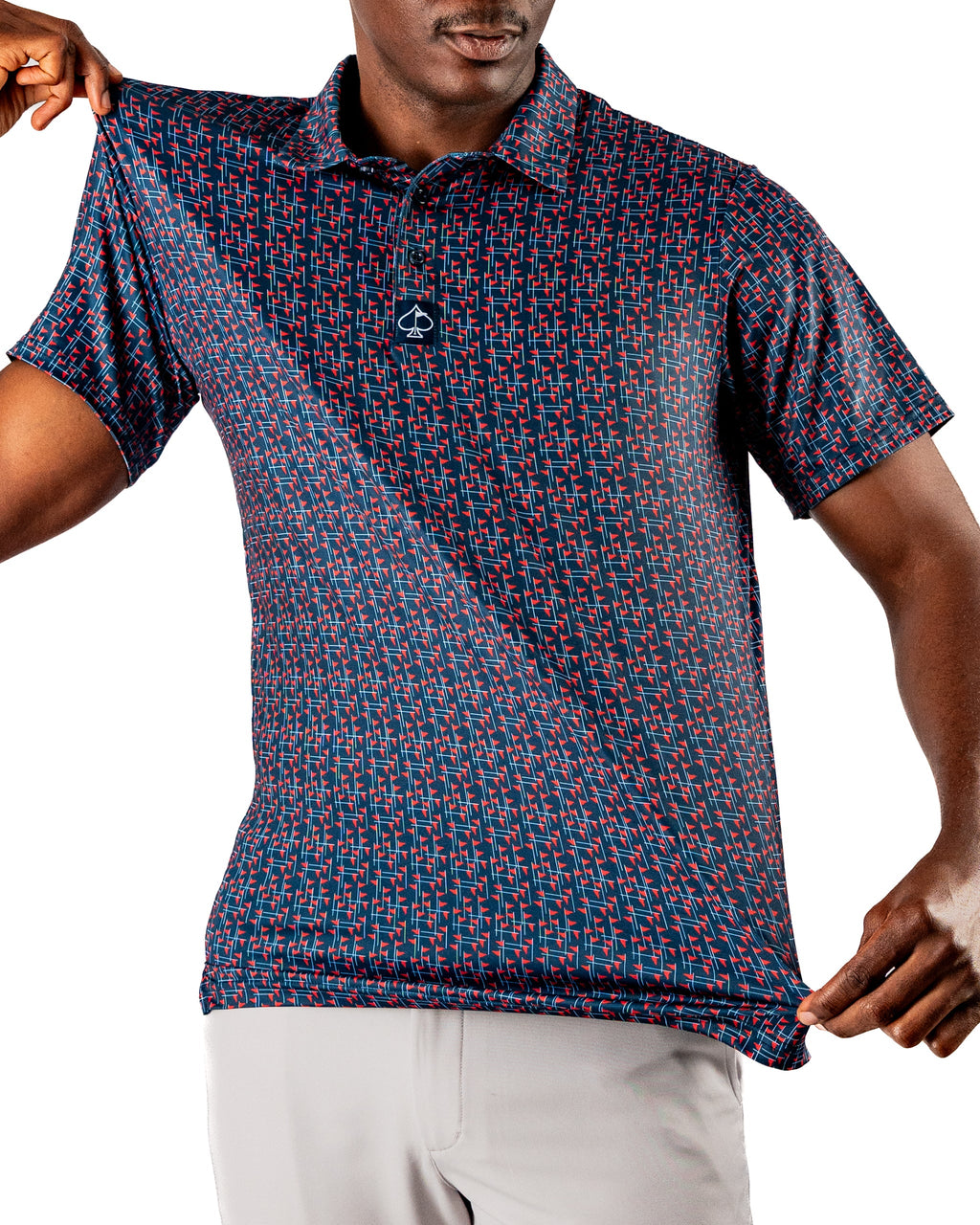 Flag Stick - USA Golf Polo