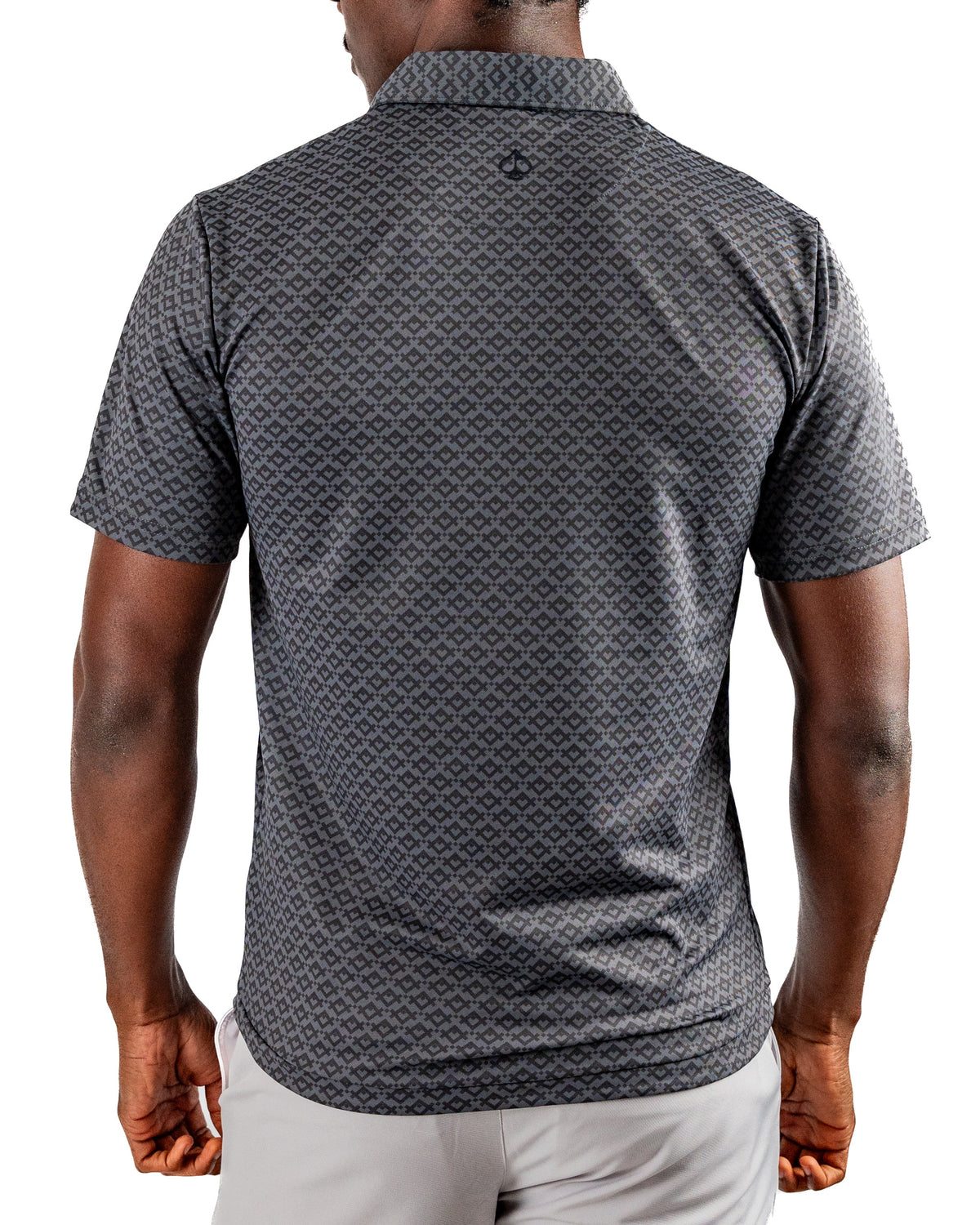 Slate Mosaic Golf Polo