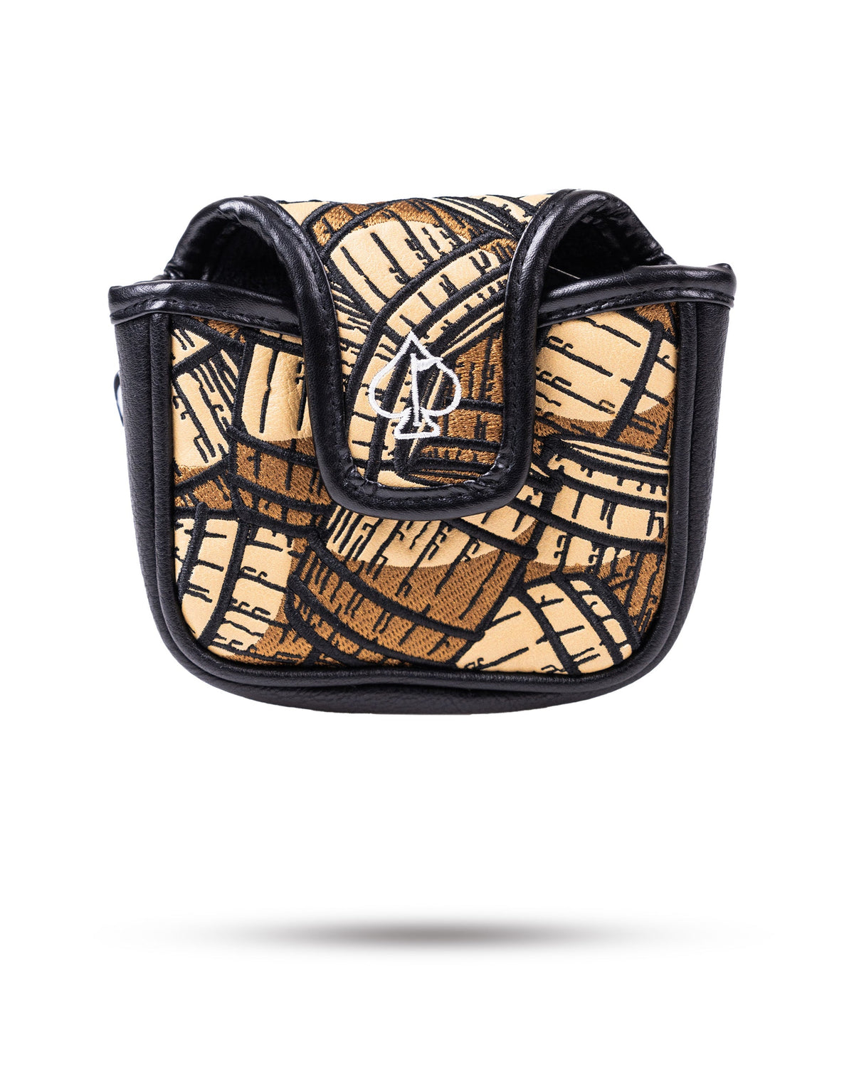 Bourbon Barrel Mallet Putter Cover