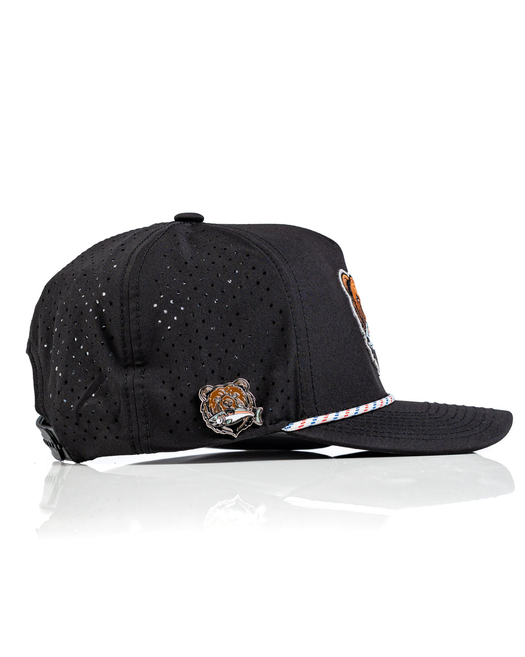 Perforated Rope Hat - Grizzly