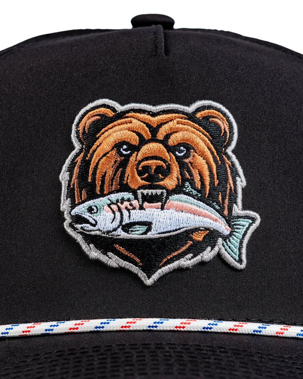 Perforated Rope Hat - Grizzly