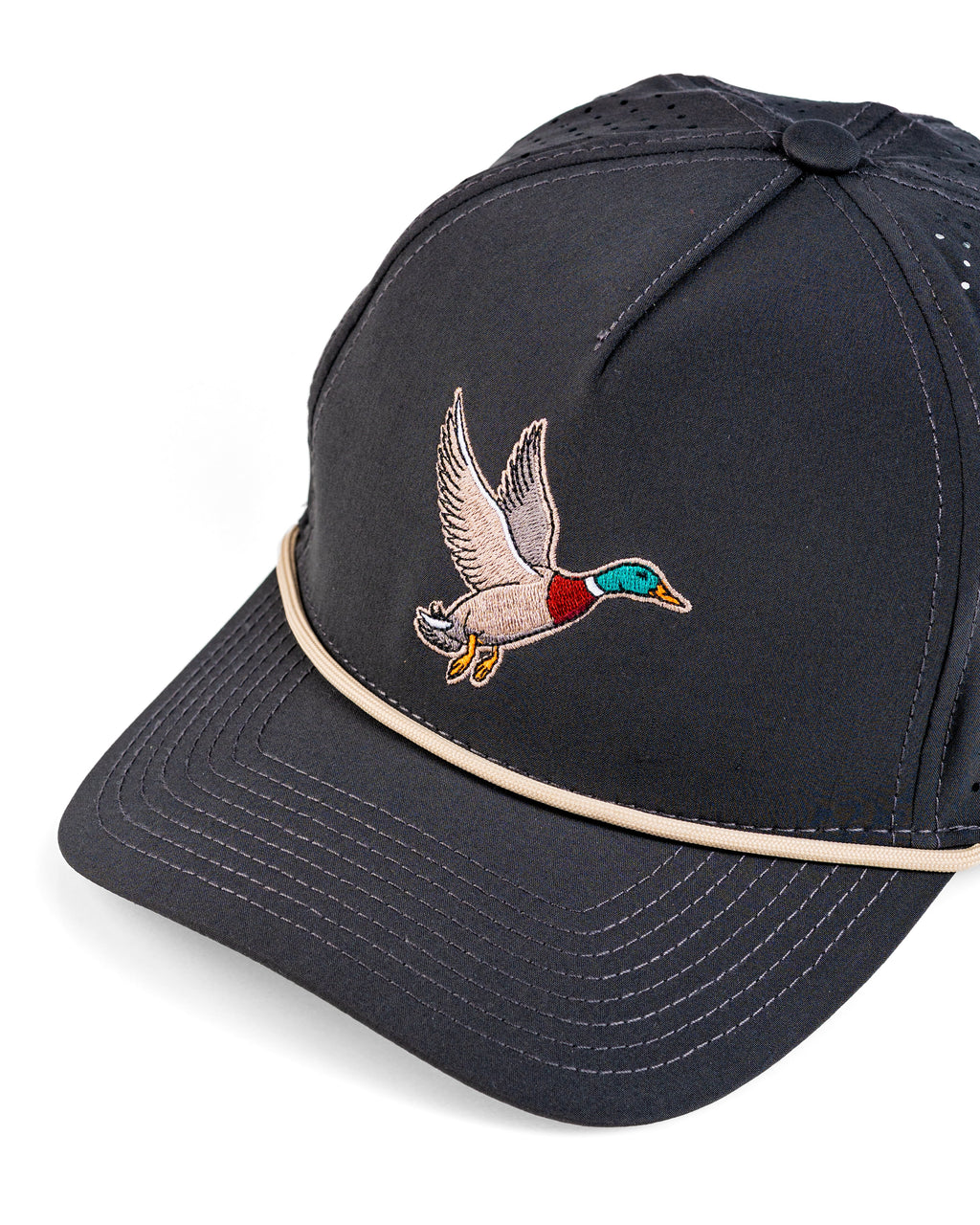 Perforated Rope Hat - Mallard