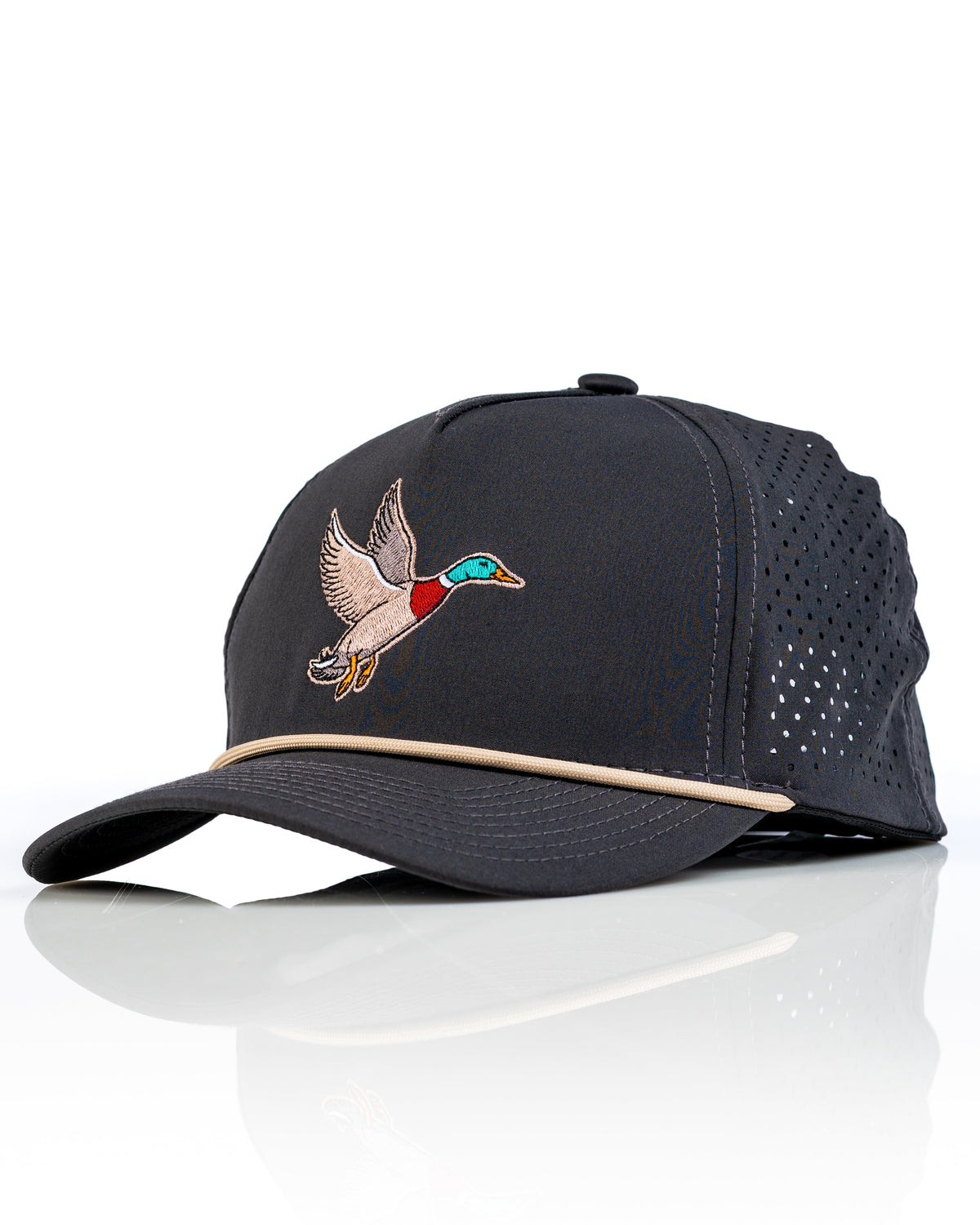 Perforated Rope Hat - Mallard