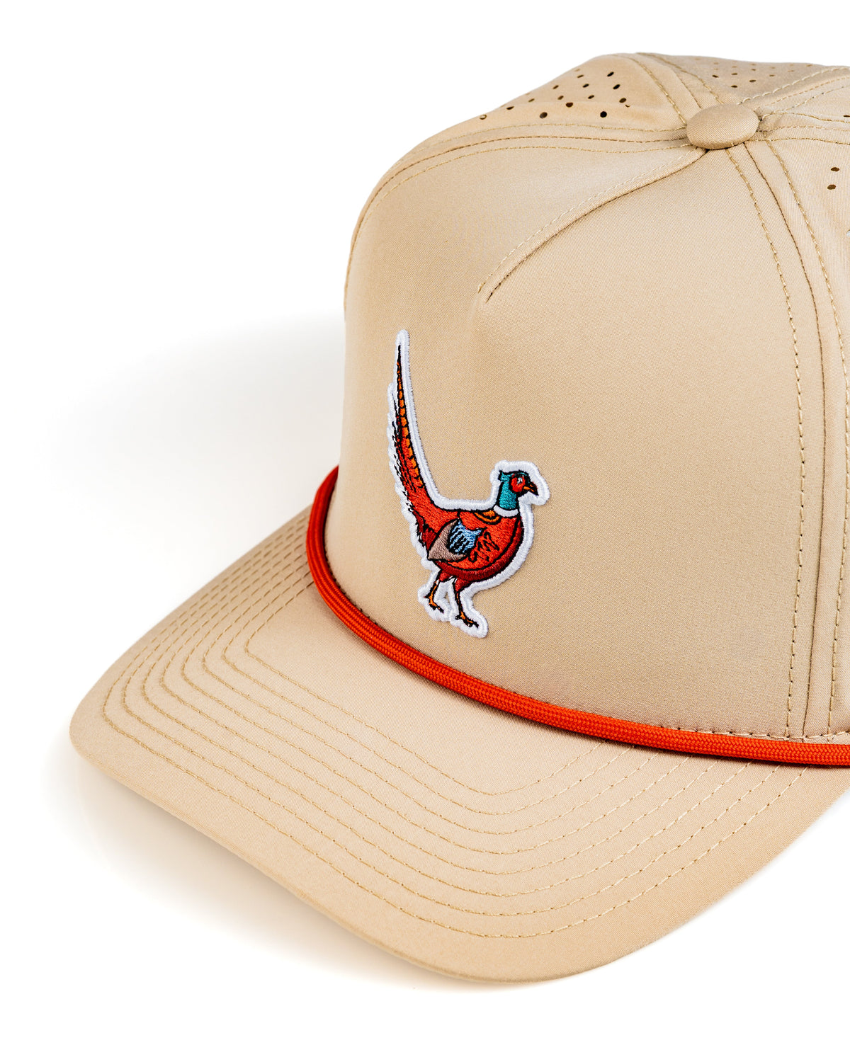 Perforated Rope Hat - Pheasant