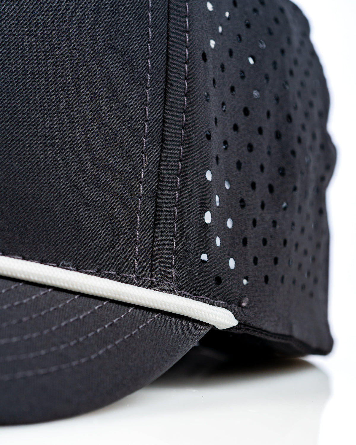 Perforated Rope Hat - Great White Buffalo