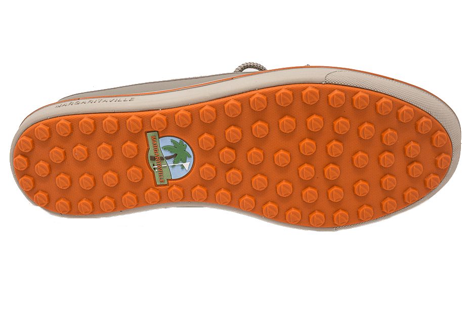 Margaritaville Men's Tap In Beige/Orange Golf Shoe