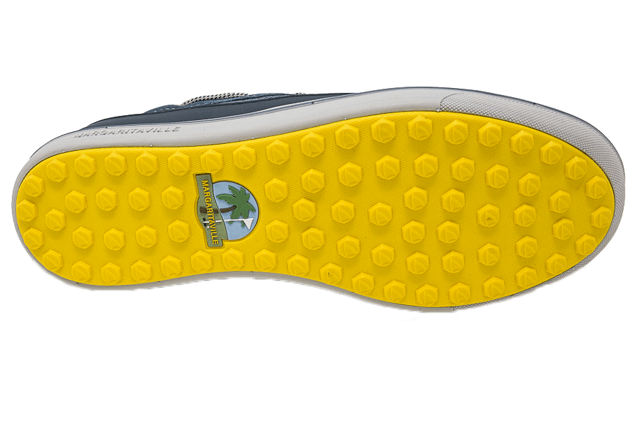 Margaritaville Men's Tap In Navy/Yellow Golf Shoe