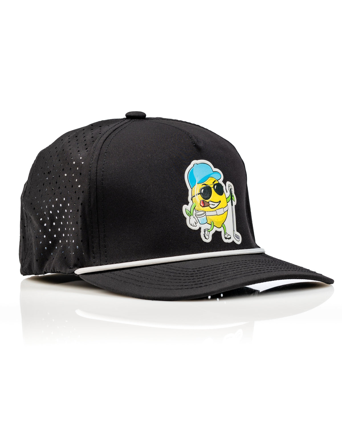 Lemon Guy - Perforated Rope Hat