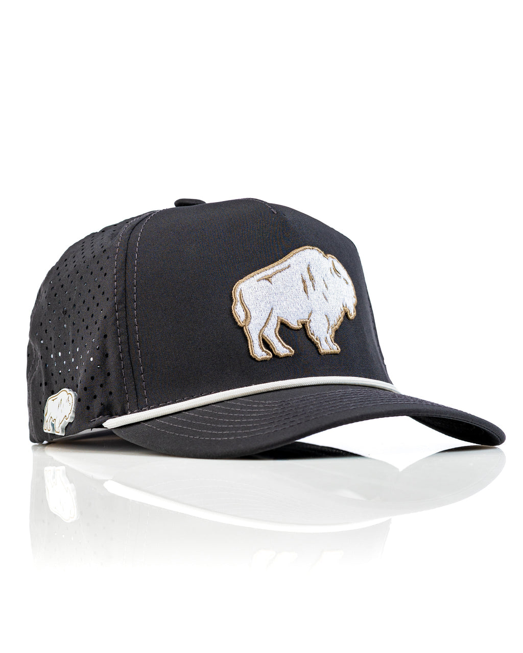 Perforated Rope Hat - Great White Buffalo