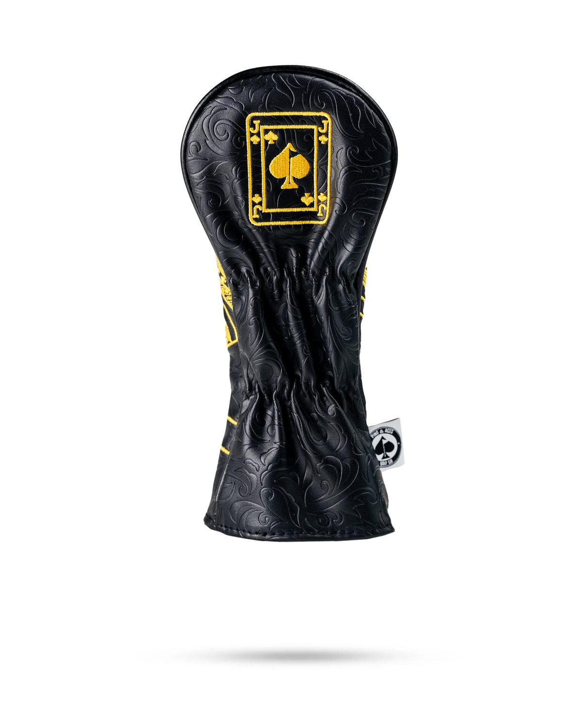 Black/Gold Jack of Spades - Hybrid Headcover