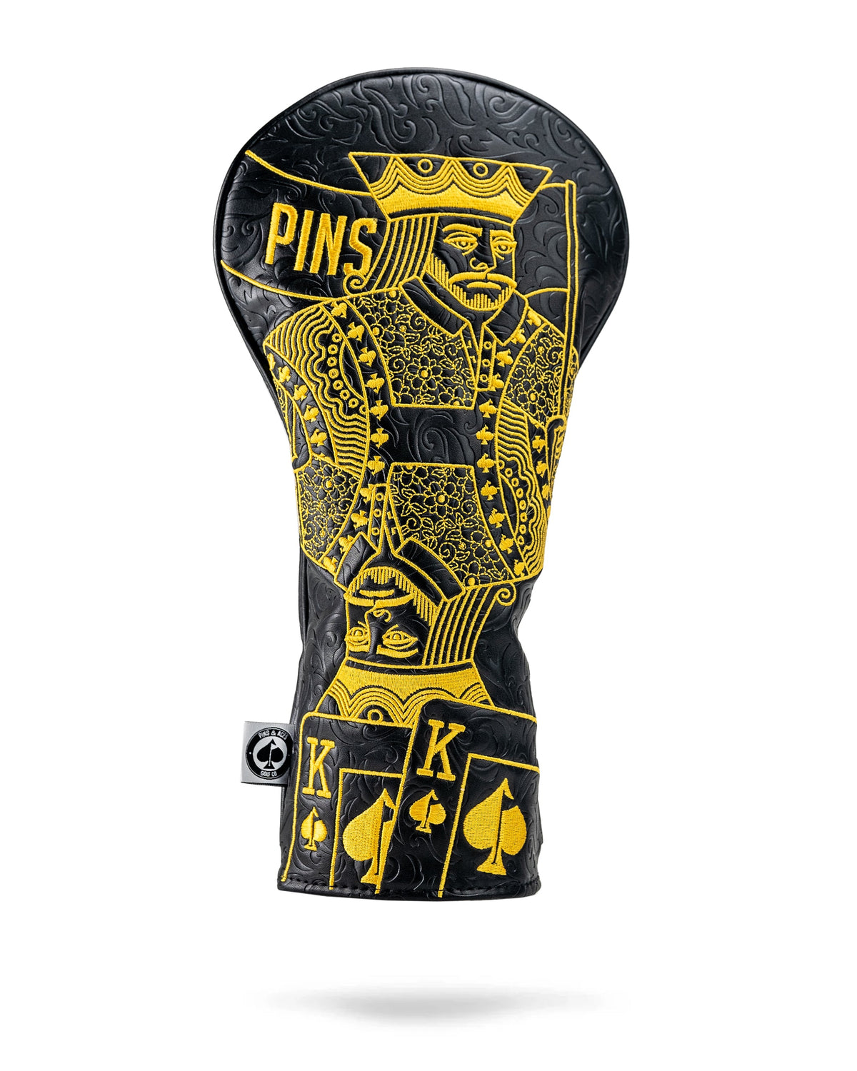 Black/Gold King of Spades - Driver Headcover