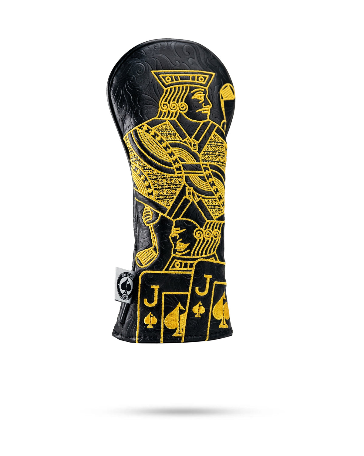 Black/Gold Jack of Spades - Hybrid Headcover