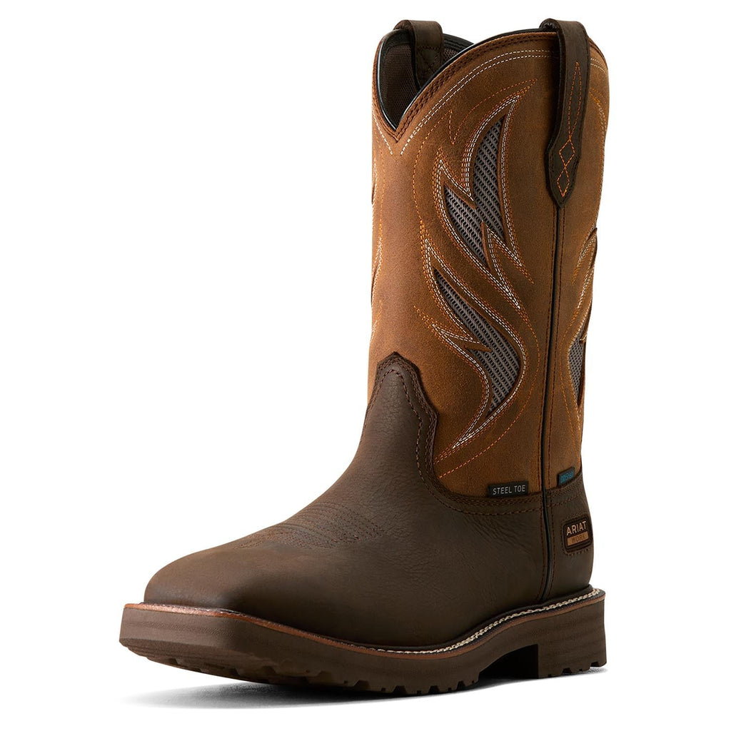 Ariat Men's Activator VentTek Waterproof Steel Toe Work Boot