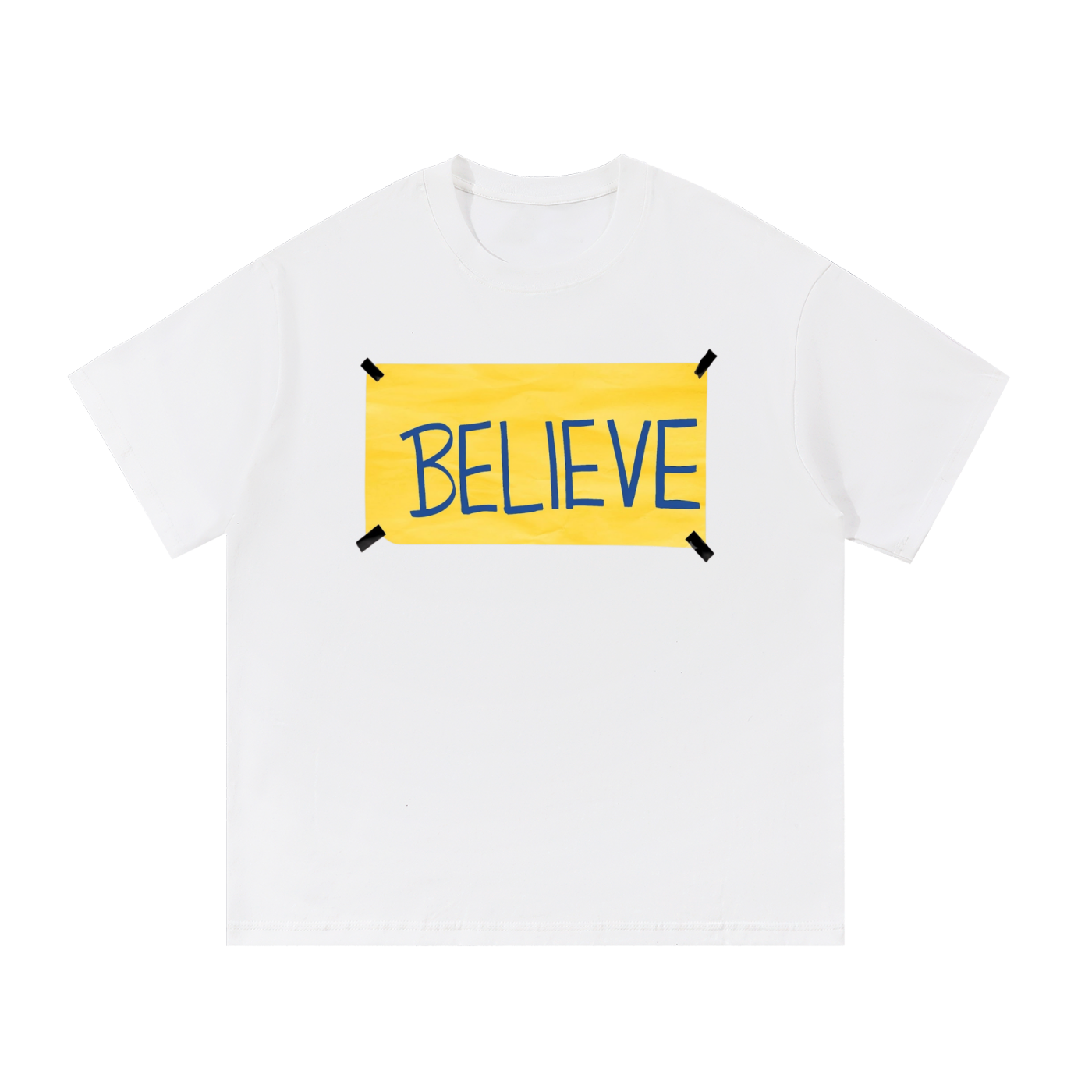 Ted Lasso Shirt Believe Sign Blue White Black UNISEX | 100% Cotton USA SHIPPING | AFC Richmond