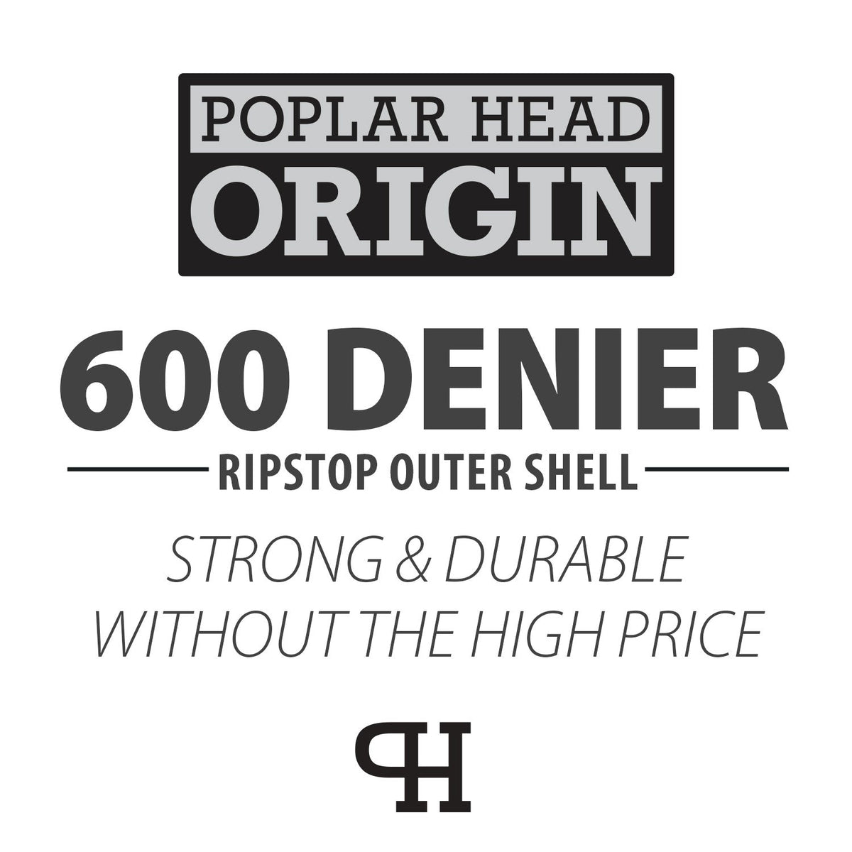 Jeffers Poplar Head "Origin" 600D Medium Weight Turnout Blanket, 240g | Waterproof & Breathable Horse Blanket