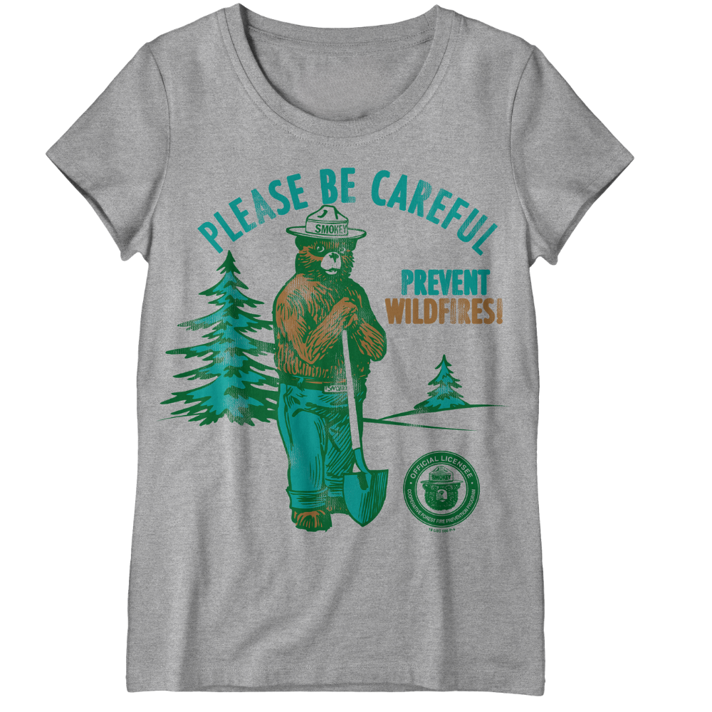 Smokey Bear Prevent Wildfires - Women's Scoopneck
