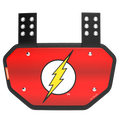 Phenom Elite Football Back Plate - The Flash